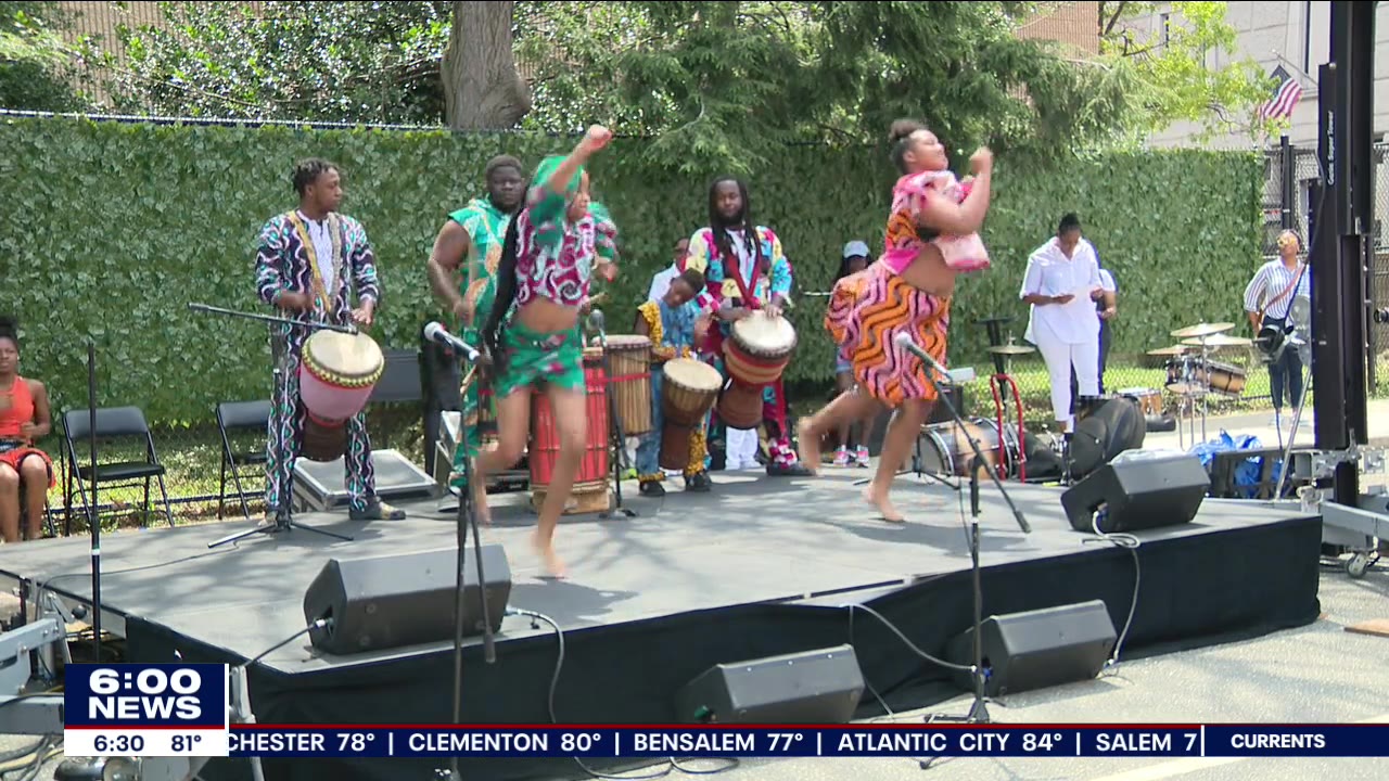 Wawa's 'Welcome America' festival begins with Juneteenth celebration