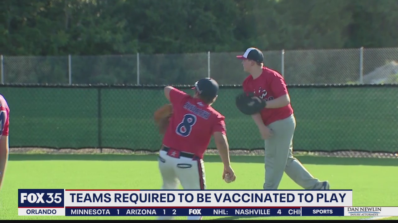 Youth baseball teams required to be vaccinated to play