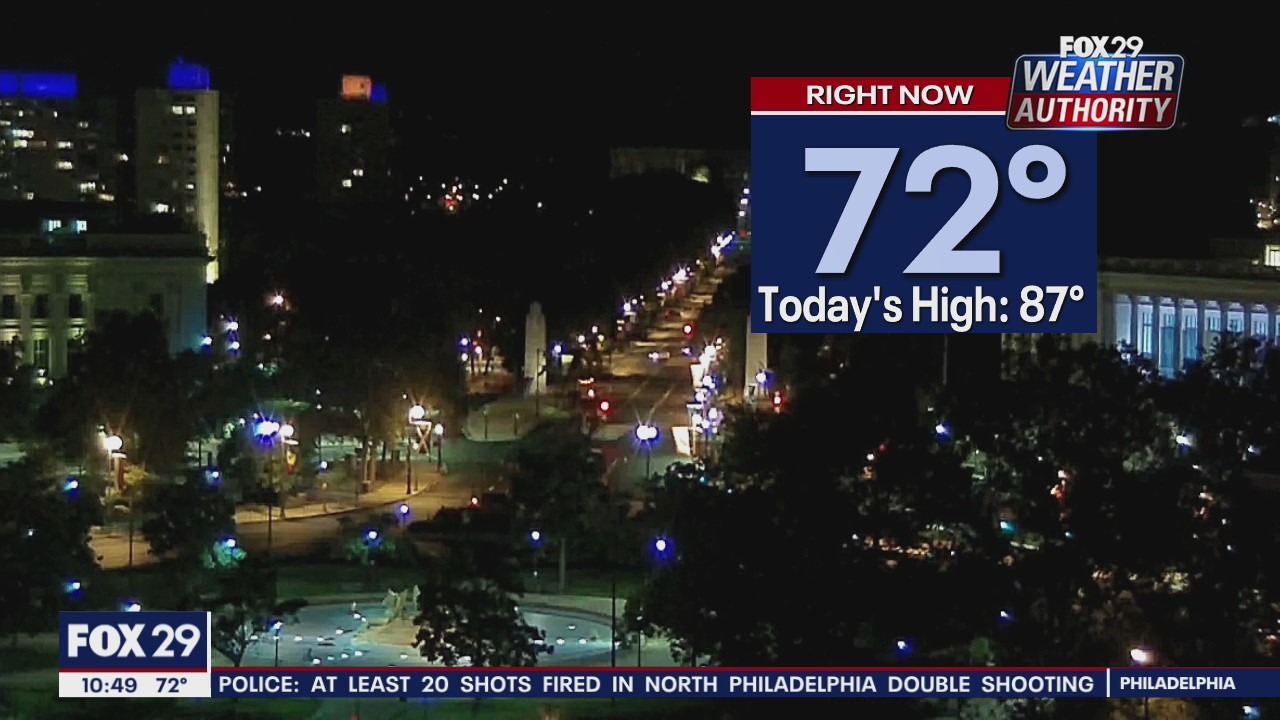 FOX 29 Weather Authority: 7-Day (Wed. 10 pm)