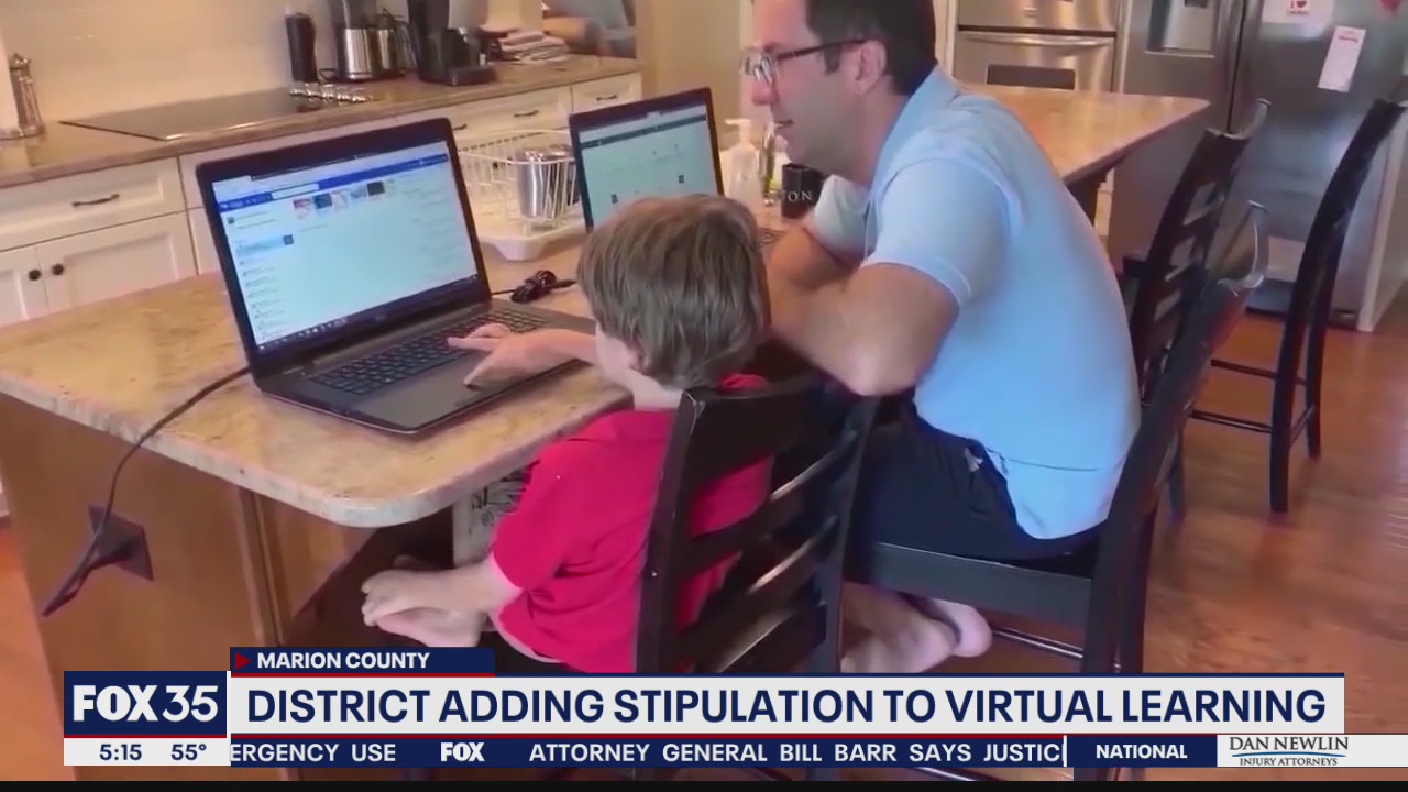 District adds stipulation to virtual school learning