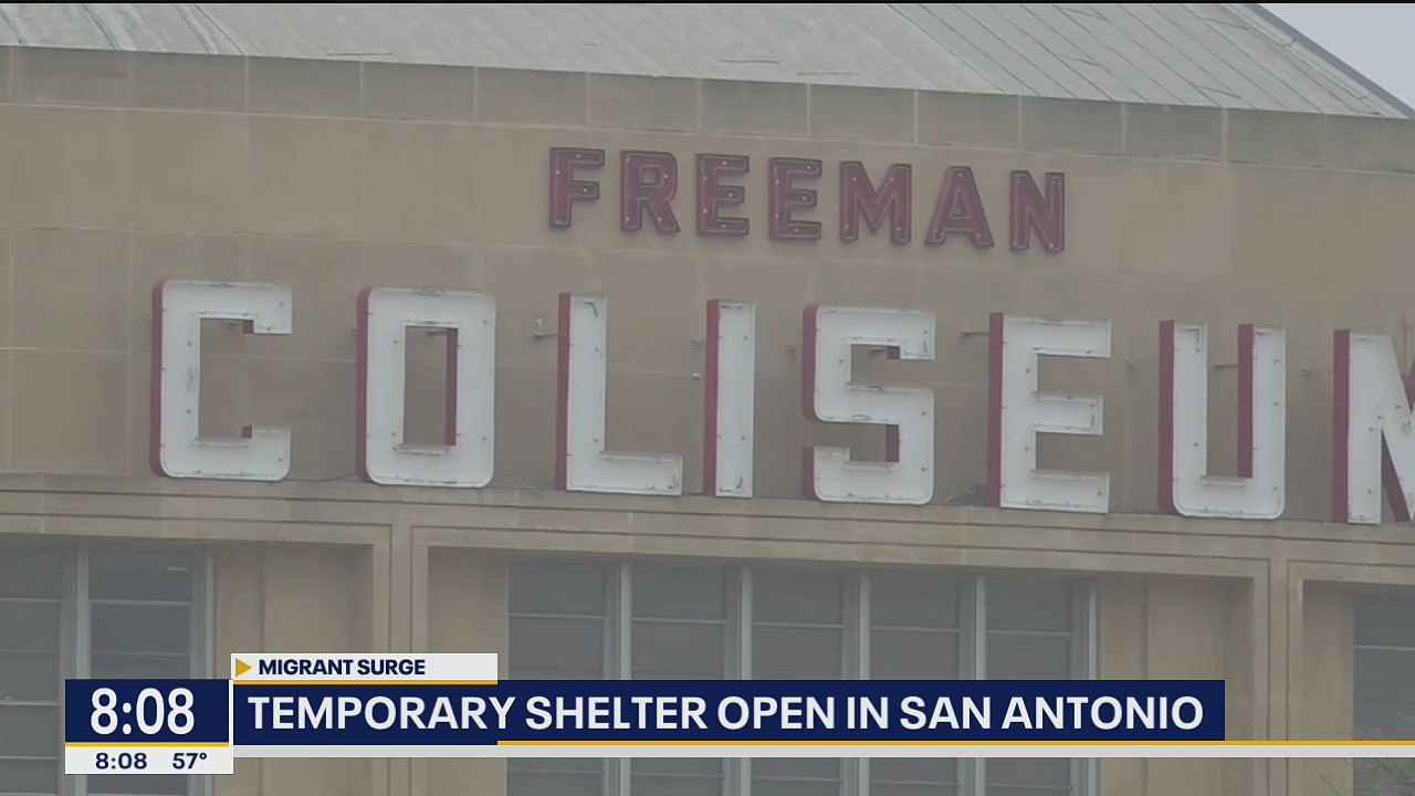 Temporary shelter for migrant minors opens in San Antonio