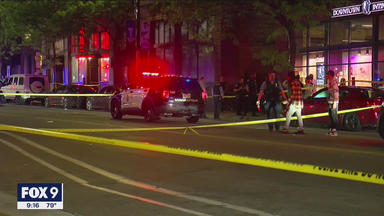 Suspect arrested after 2 killed, 8 injured in downtown Minneapolis shooting