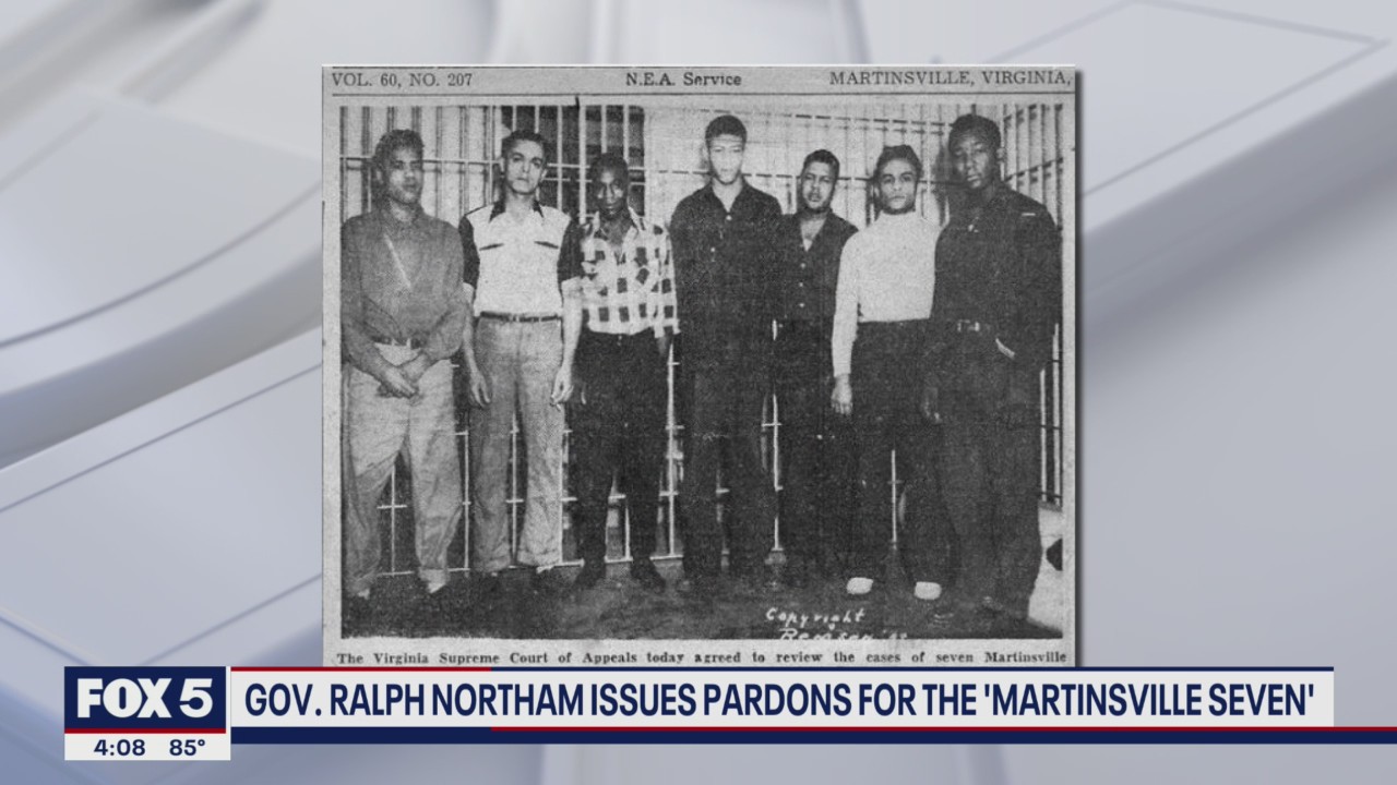 Martinsville Seven posthumously pardoned