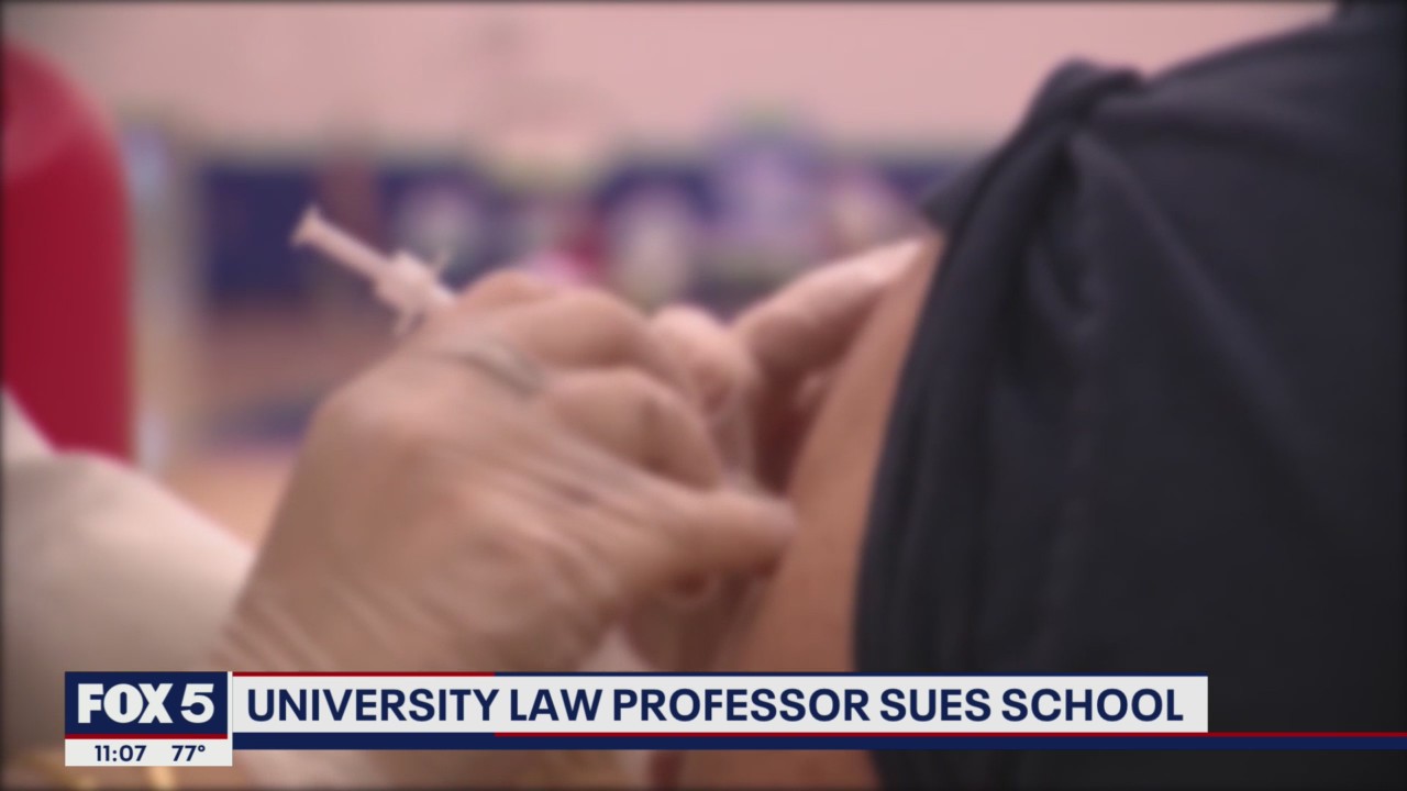 George Mason professor suing school over vaccine mandate