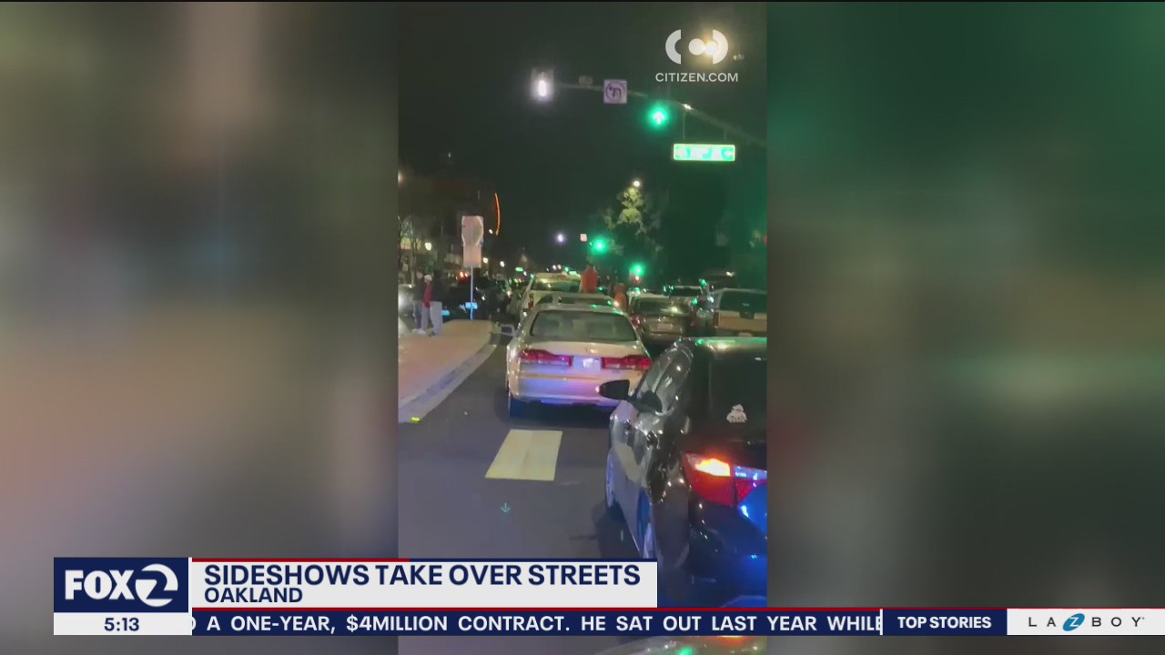 Sideshow in Oakland