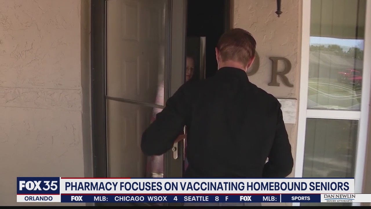 Pharmacy focuses on vaccinating homebound seniors