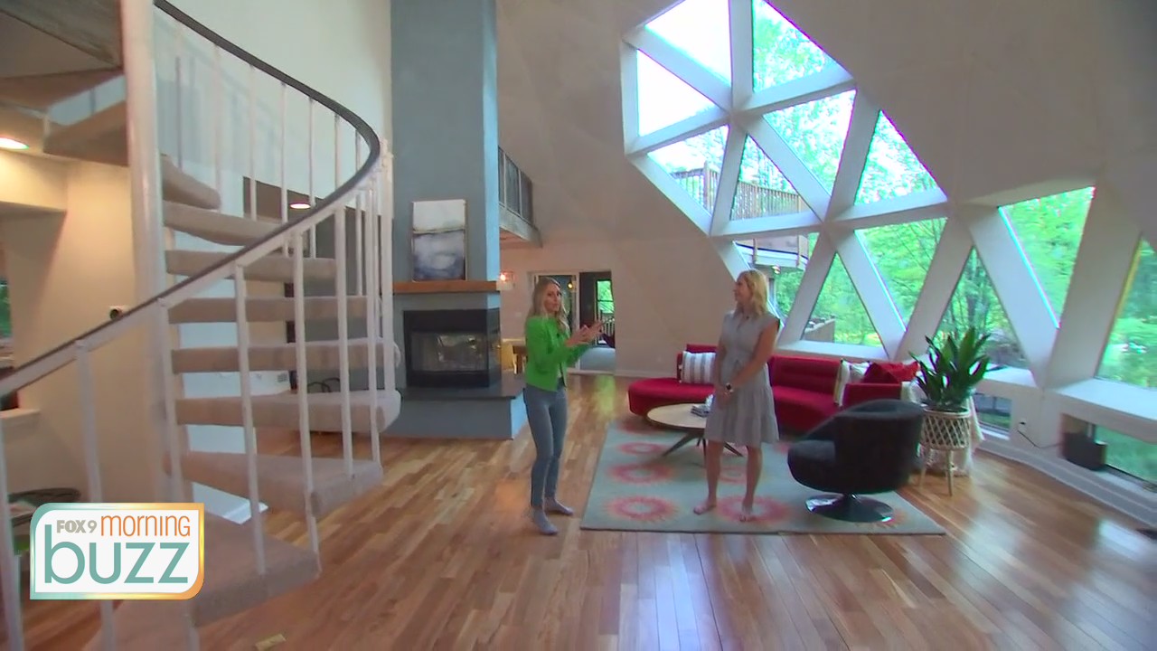 For Sale: Spacious geodesic home with indoor slide