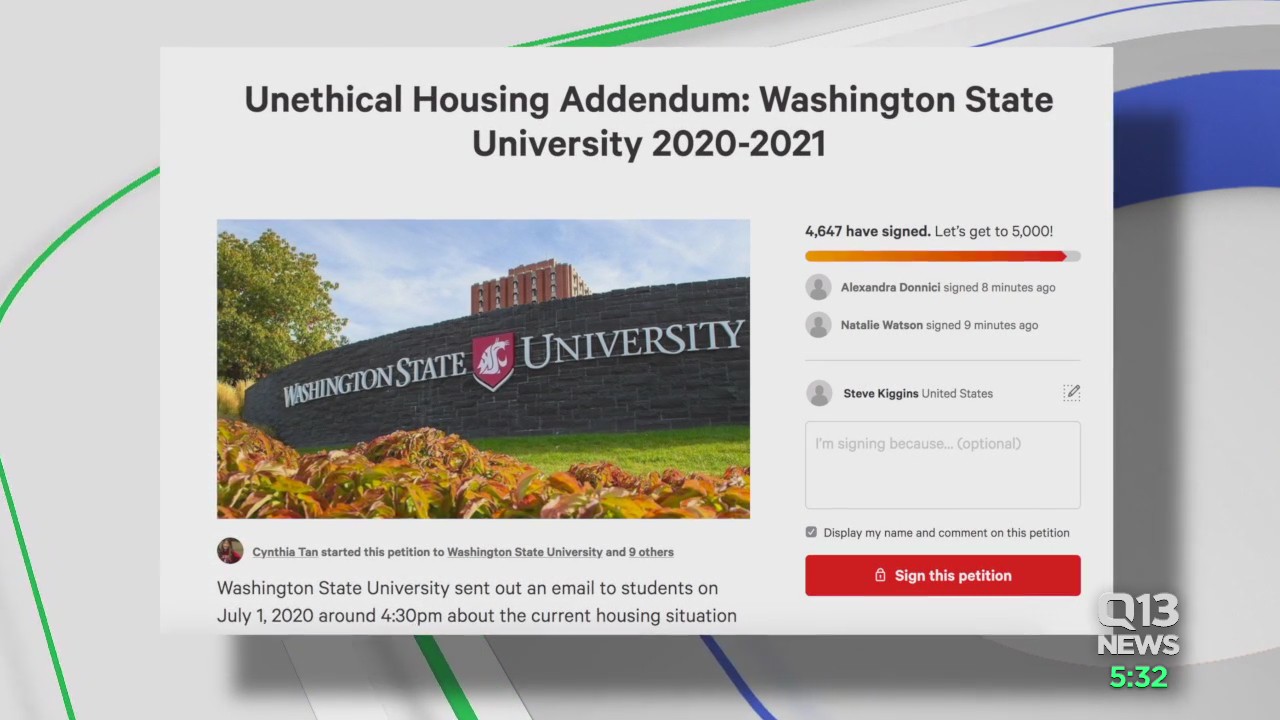 Petition calls for WSU to award refunds should virus outbreak close campus