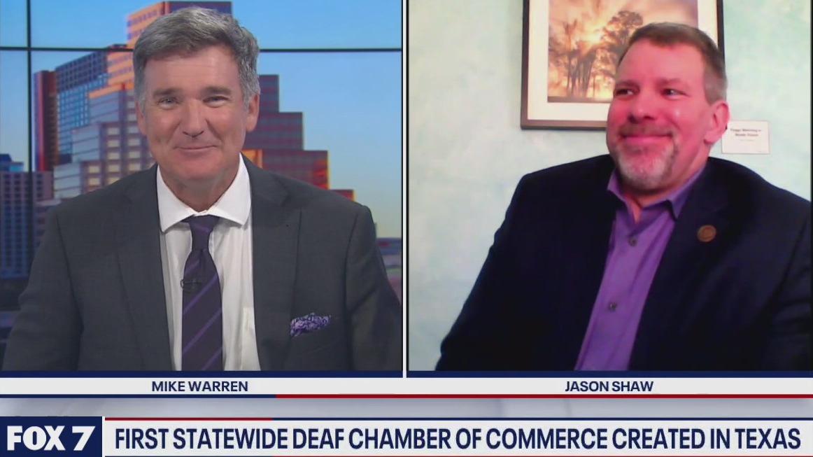 FOX 7 Discussion: First statewide Texas Deaf Chamber of Commerce