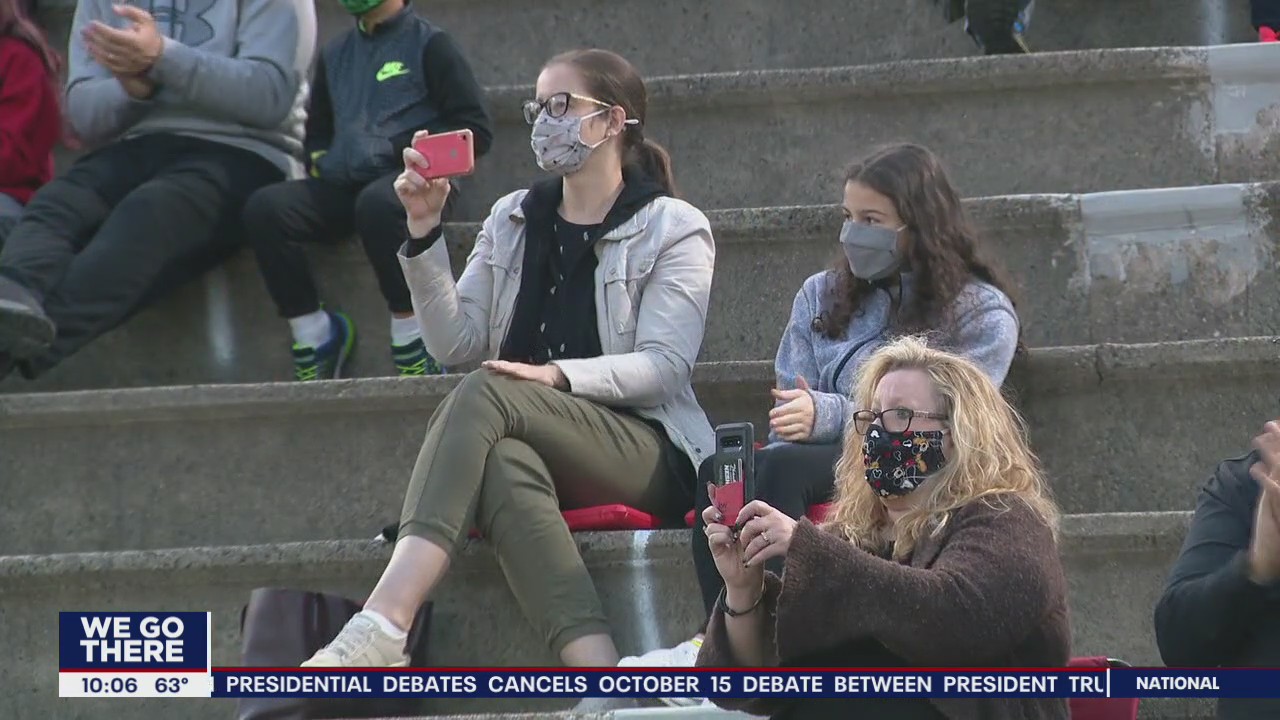 Tickets for high school football game limited as Gov. Wolf eases crowd size restrictions.