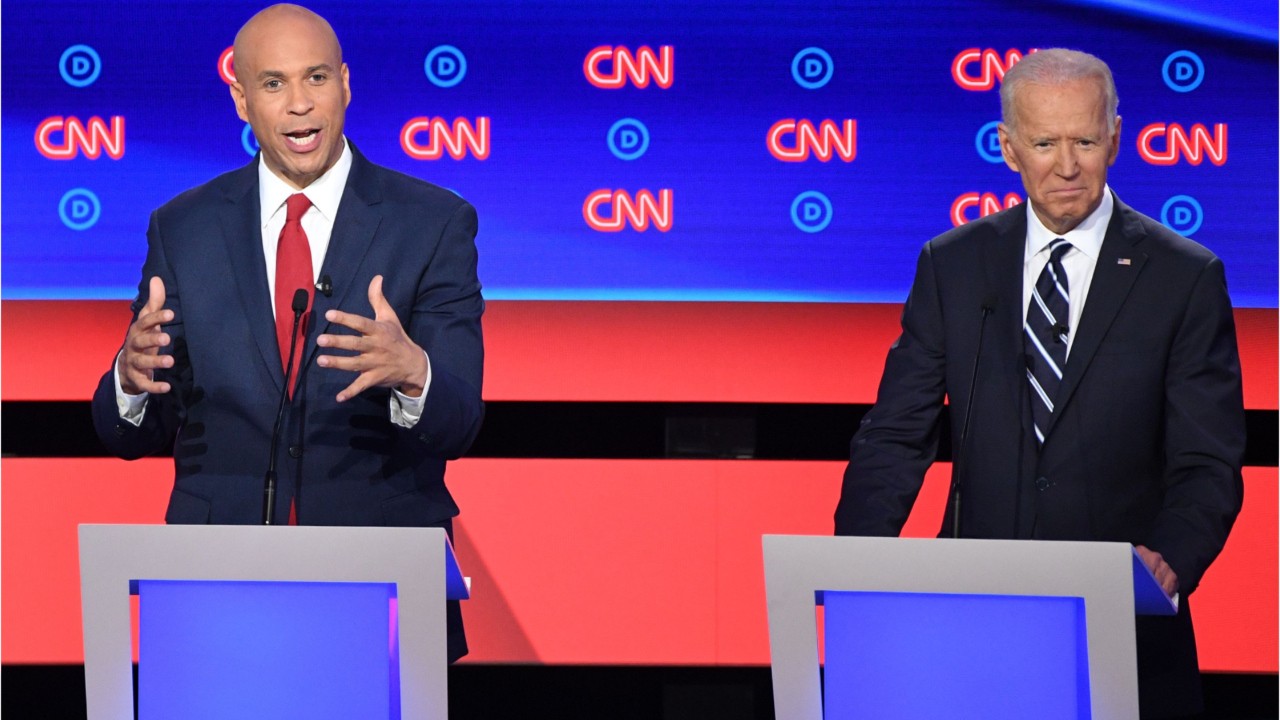 Cory Booker endorses Joe Biden