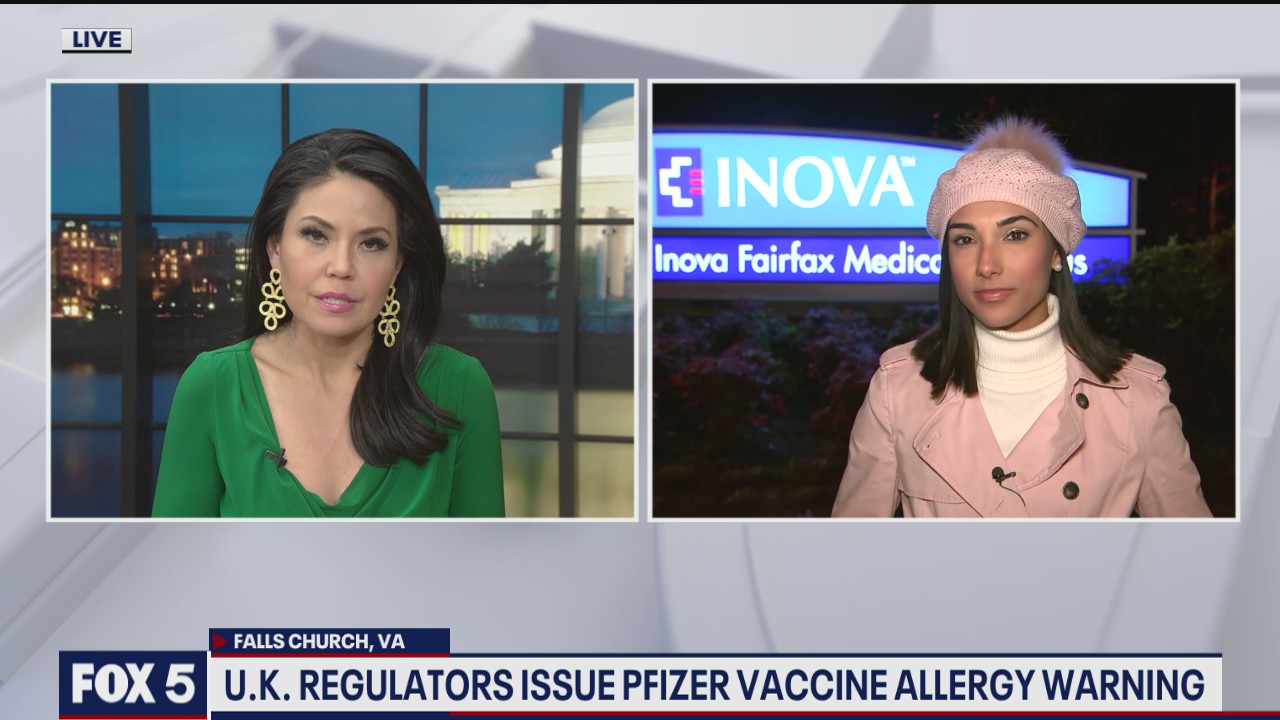 Doctor explains vaccine allergic reactions in U.K.