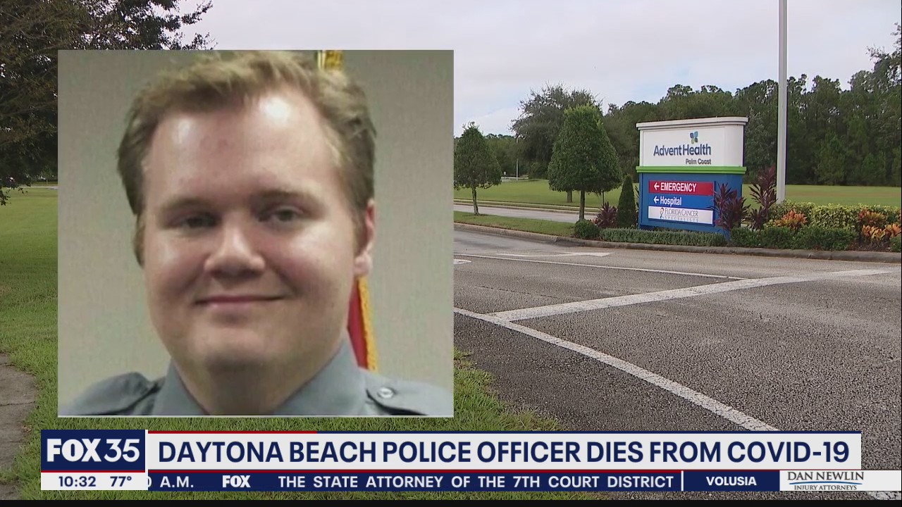 Daytona Beach police officer passes away from COVID-19, officials say