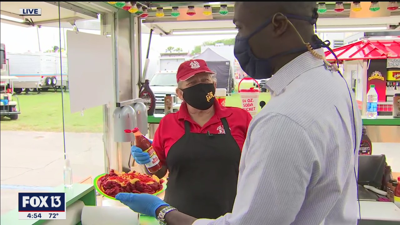How to make the Flaming Hot Cheetos Funnel Cake