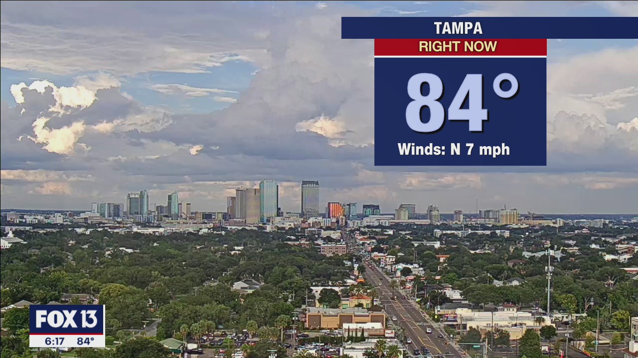 Saturday evening forecast