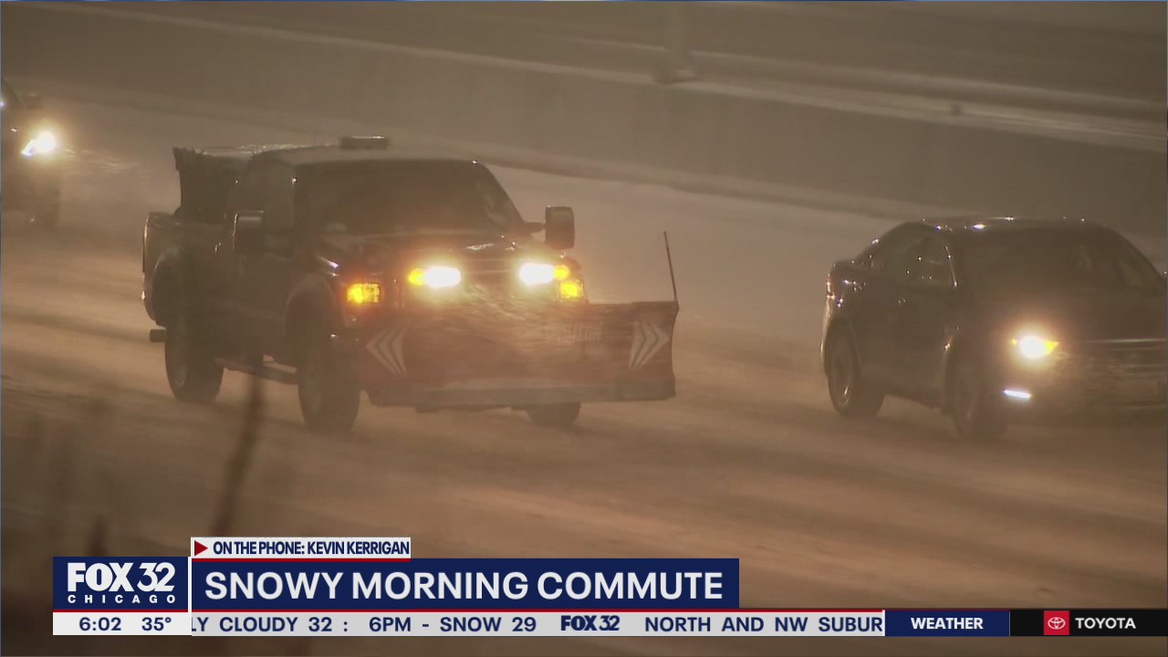 First big snowfall of the season hits Chicagoland