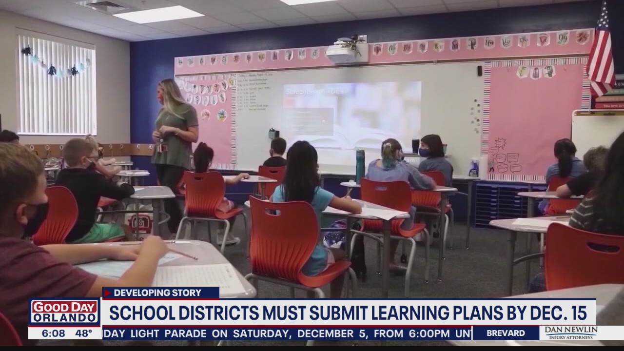 Florida school districts must submit learning plans by Dec. 15