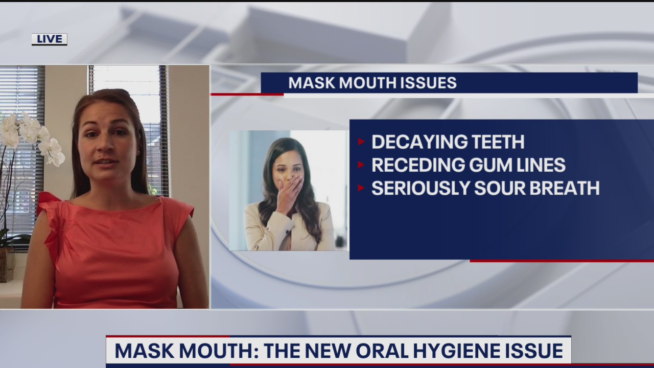 Mask mouth smelly side effect of wearing a mask