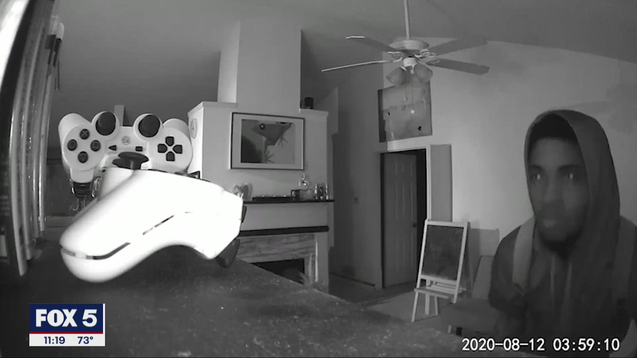 Camera catches Lawrenceville burglar