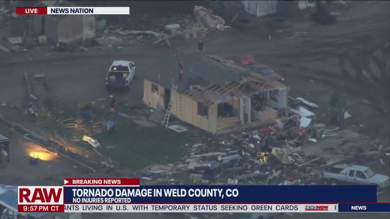 Colorado tornado causes extensive damage new video shows
