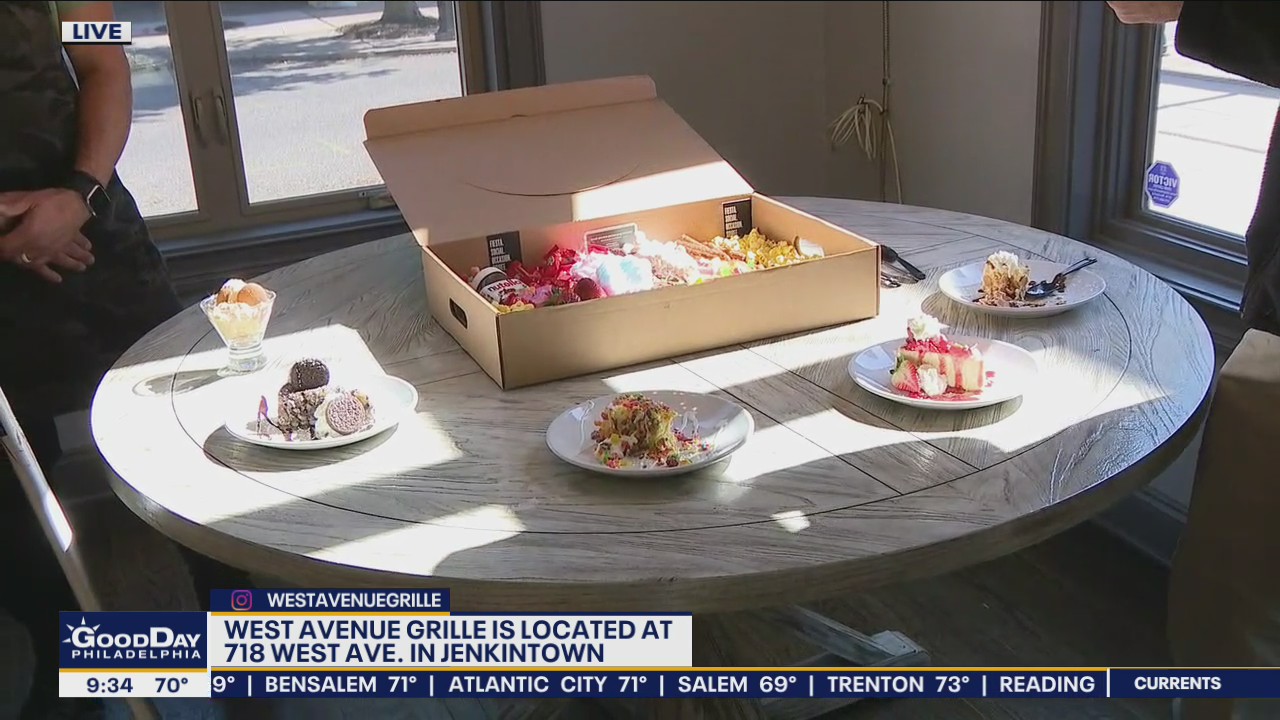 West Avenue Grille offers new dessert menu