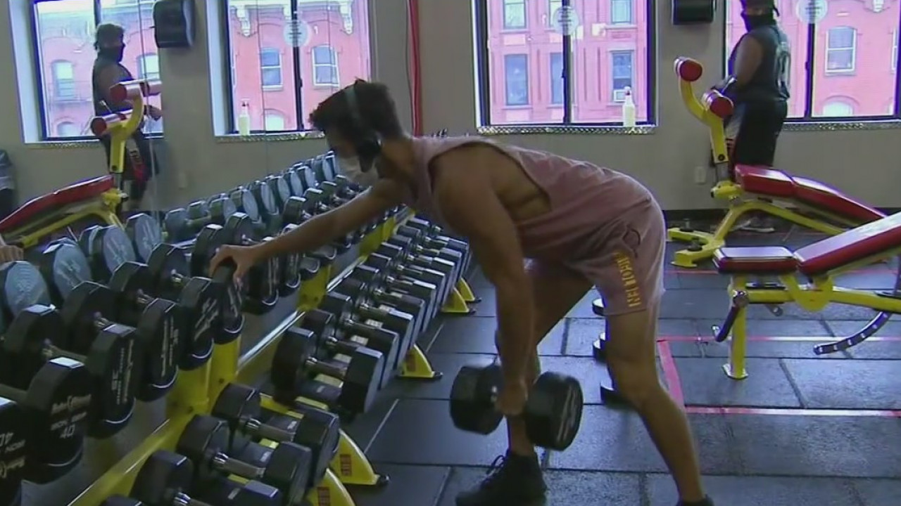 Health clubs reopen in New Jersey