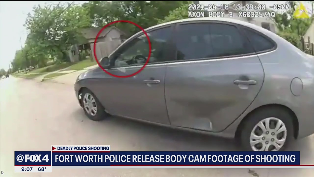 Fort Worth PD releases body cam of Sunday's deadly officer-involved shooting