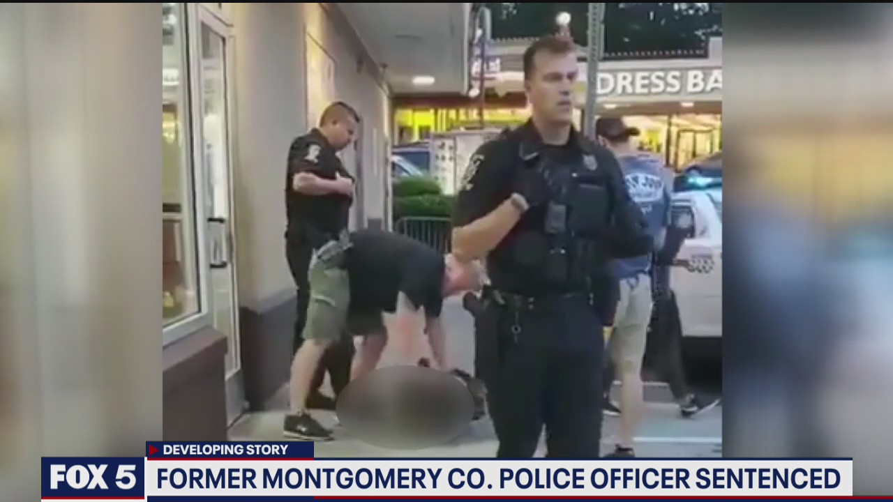 Former Montgomery County cop sentenced to probation in brutality case