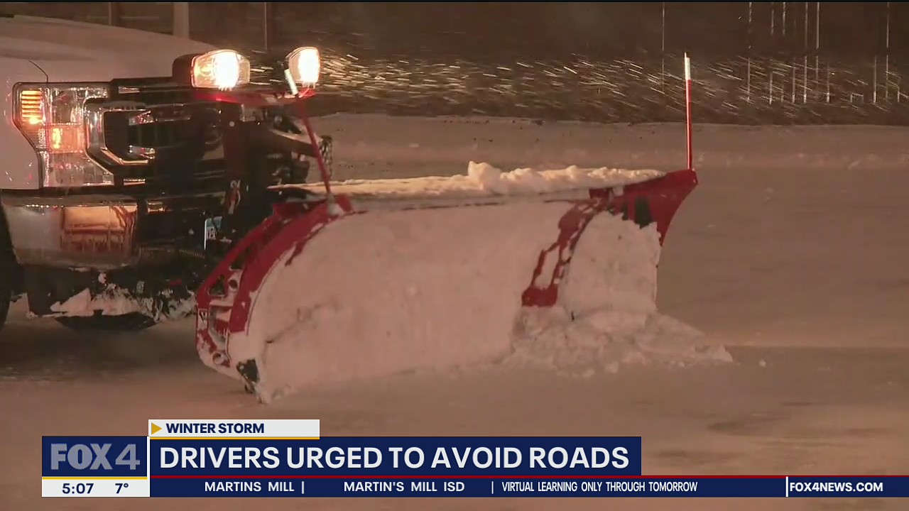 Drivers urged stay home and avoid the roads