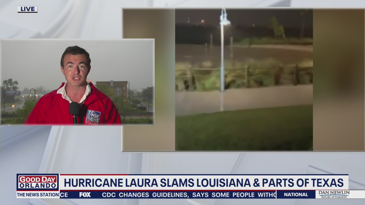 Hurricane Laura slams Louisiana and parts of Texas