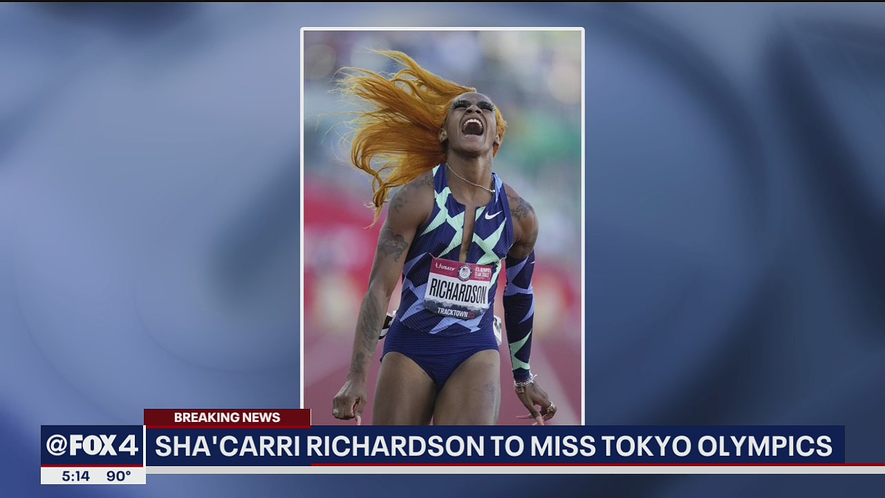 Sha'Carri Richardson left off U.S. Olympic relay team