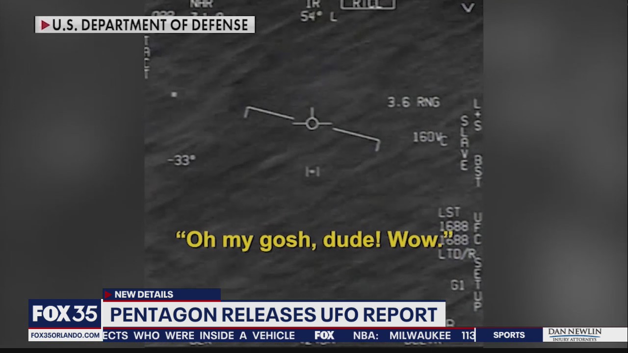 Pentagon releases UFO report