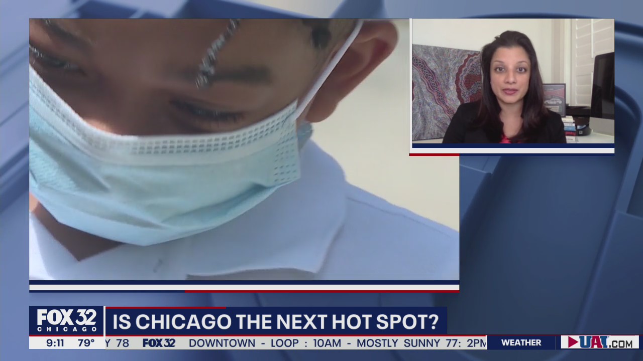 Chicago listed as a potential coronavirus hotspot in the coming weeks