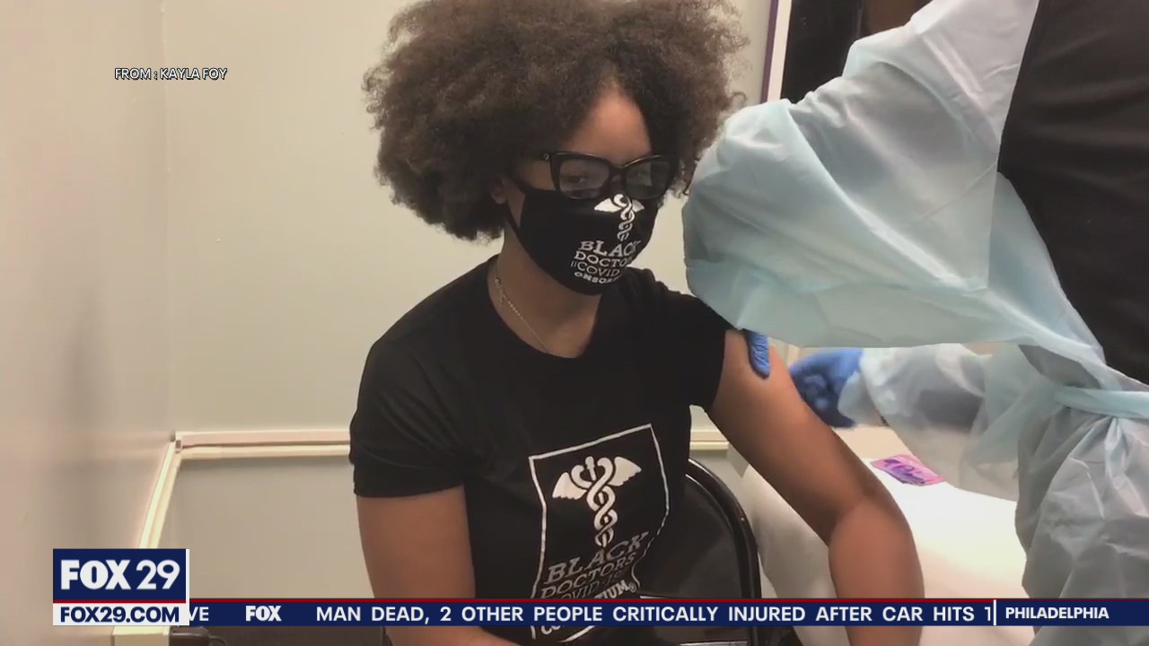 Teen working on the front lines as a healthcare worker is among first to get vaccine