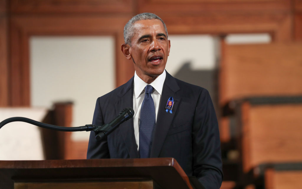 Obama calls for expansion of Voting Rights Act in eulogy for Rep. John Lewis