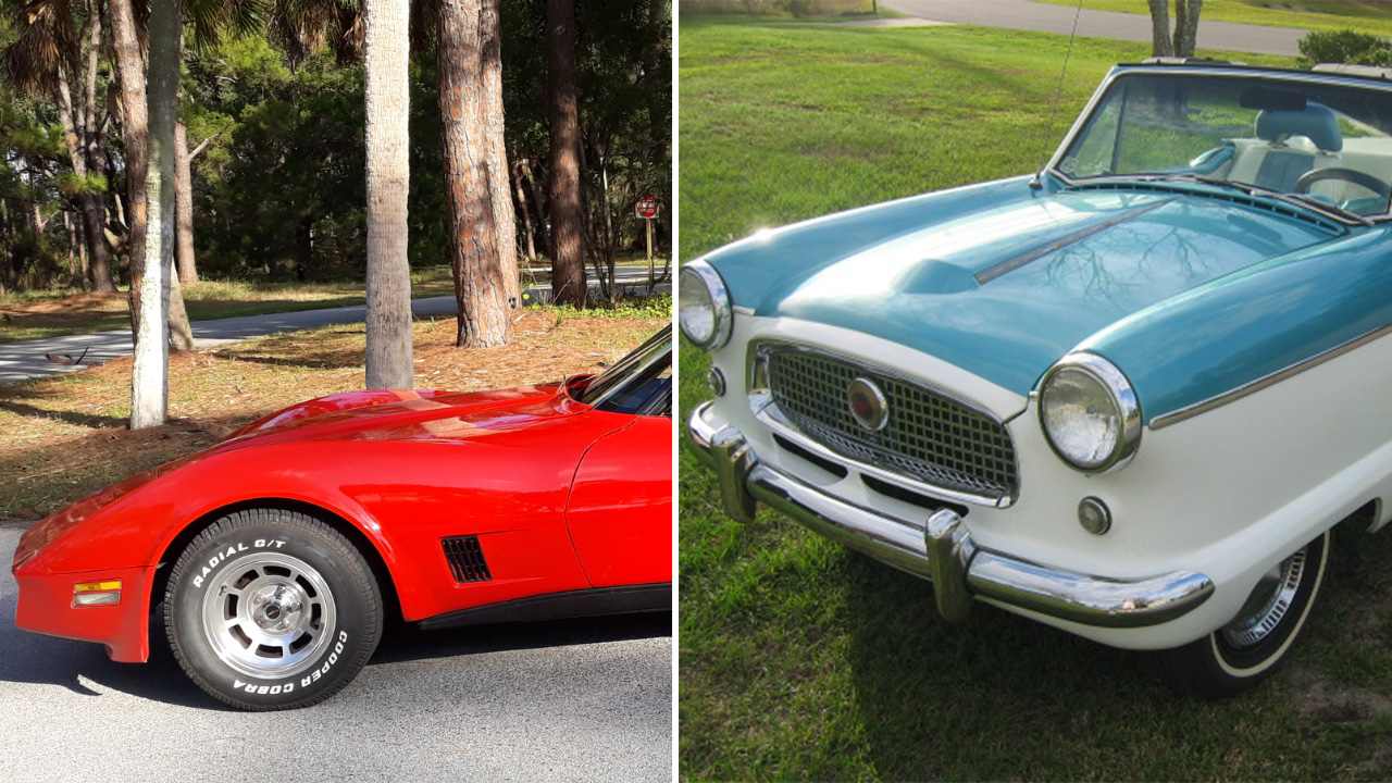 Great Rides: 1981 Corvette and 1959 Nash Metropolitan convertible