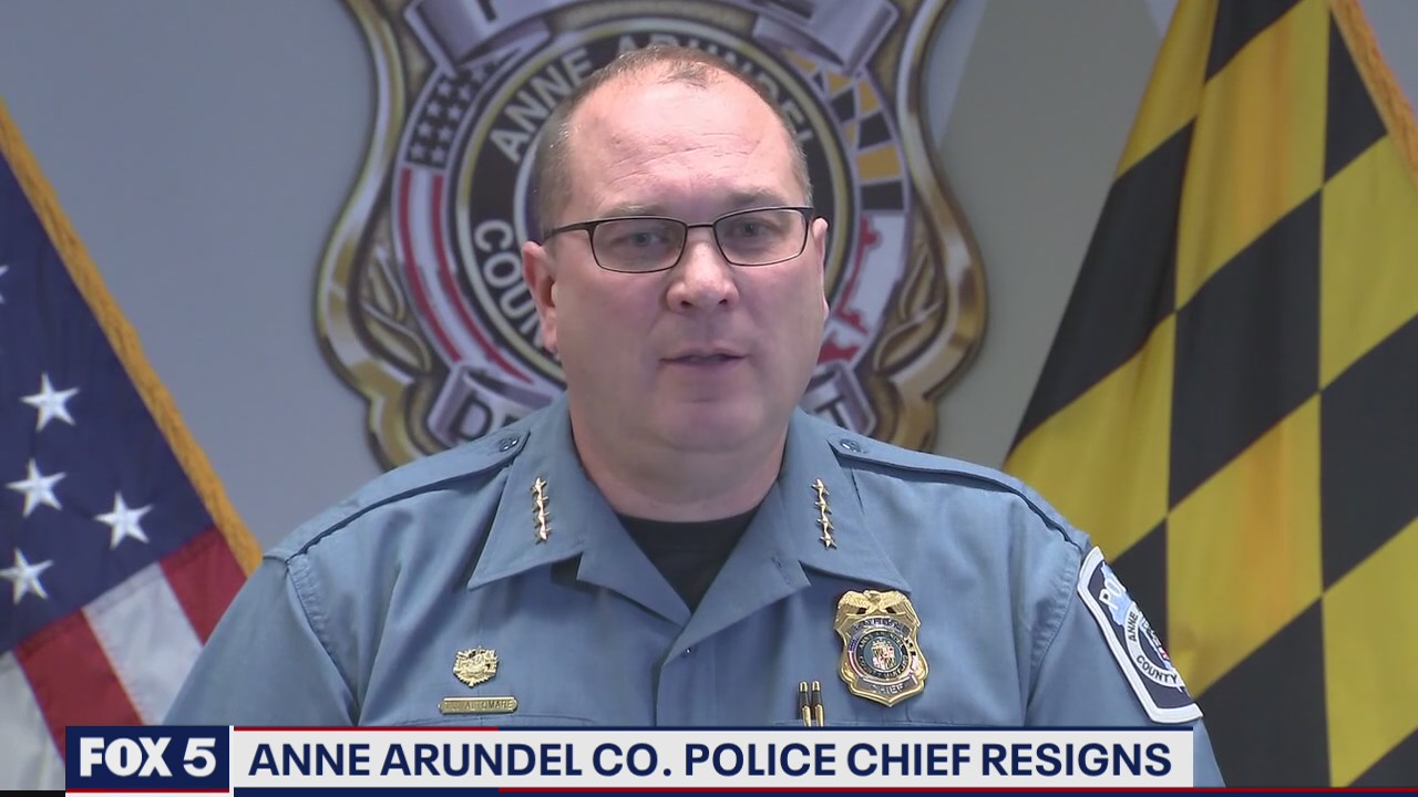 Anne Arundel County police chief resigns