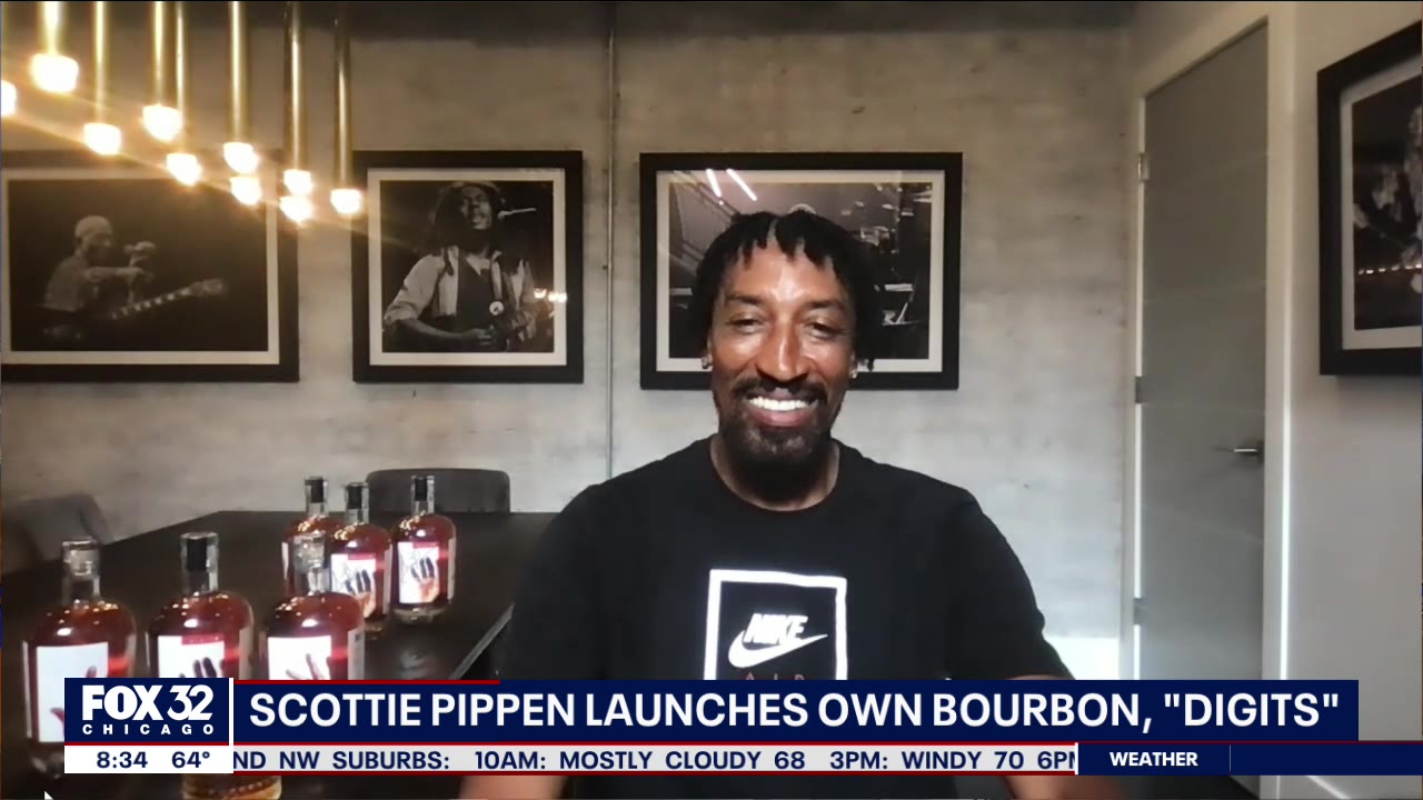 Scottie Pippen launches bourbon "Digits" exclusively in Chicago