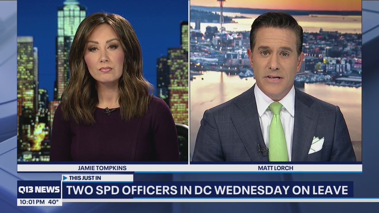Two Seattle Police officers placed on leave in probe into Capitol mob
