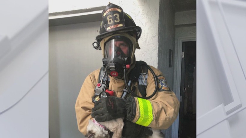 Brevard County firefighters knock down kitchen fire
