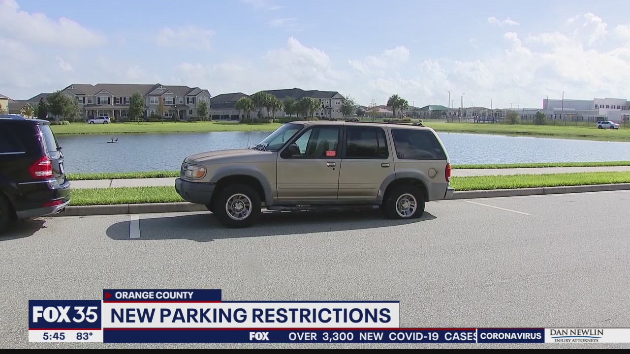 News Parking restrictions in Orange County