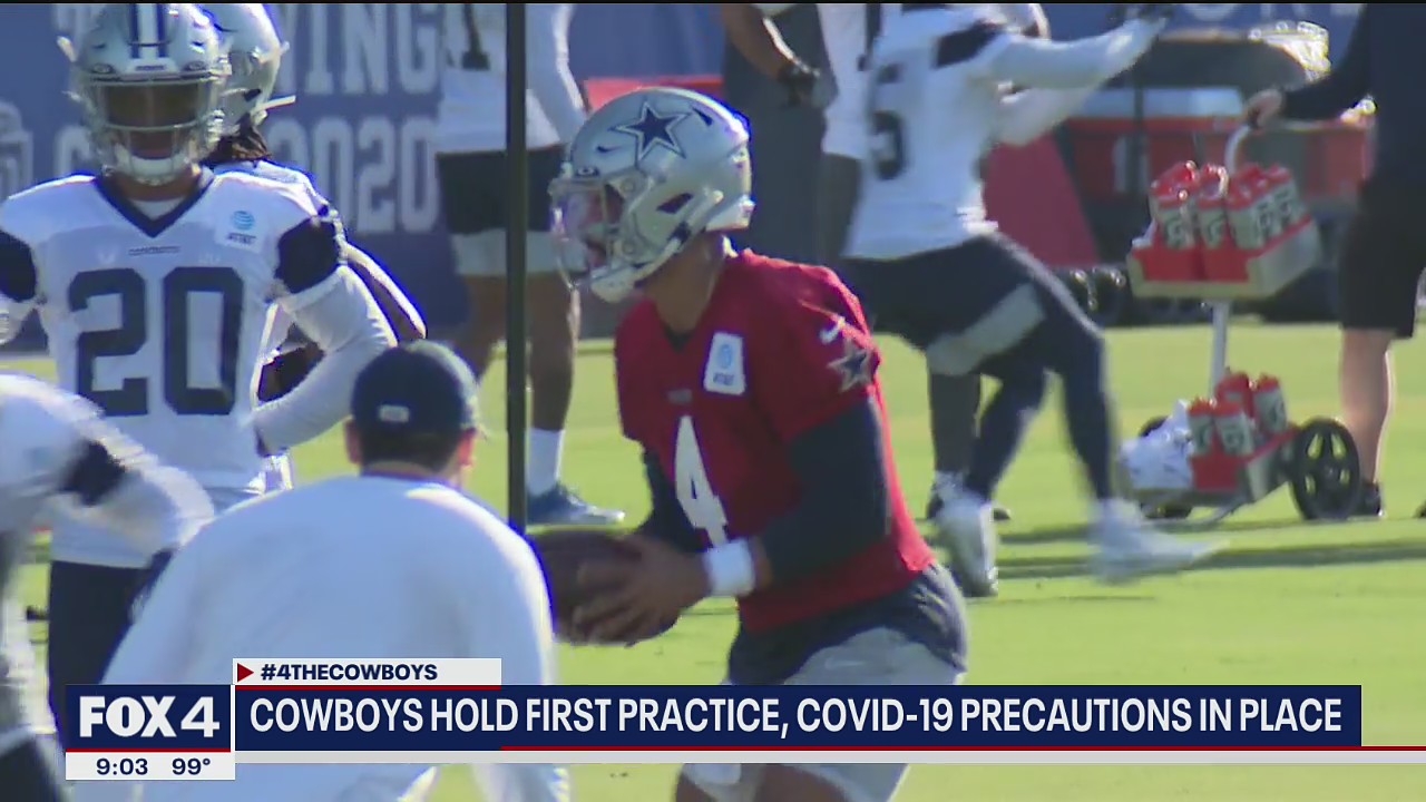 Cowboys training camp: Day 1