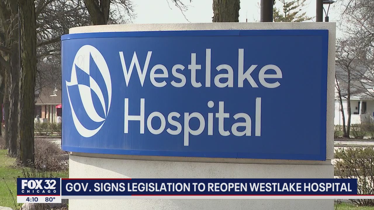 Pritzker signs legislation to reopen Westlake Hospital