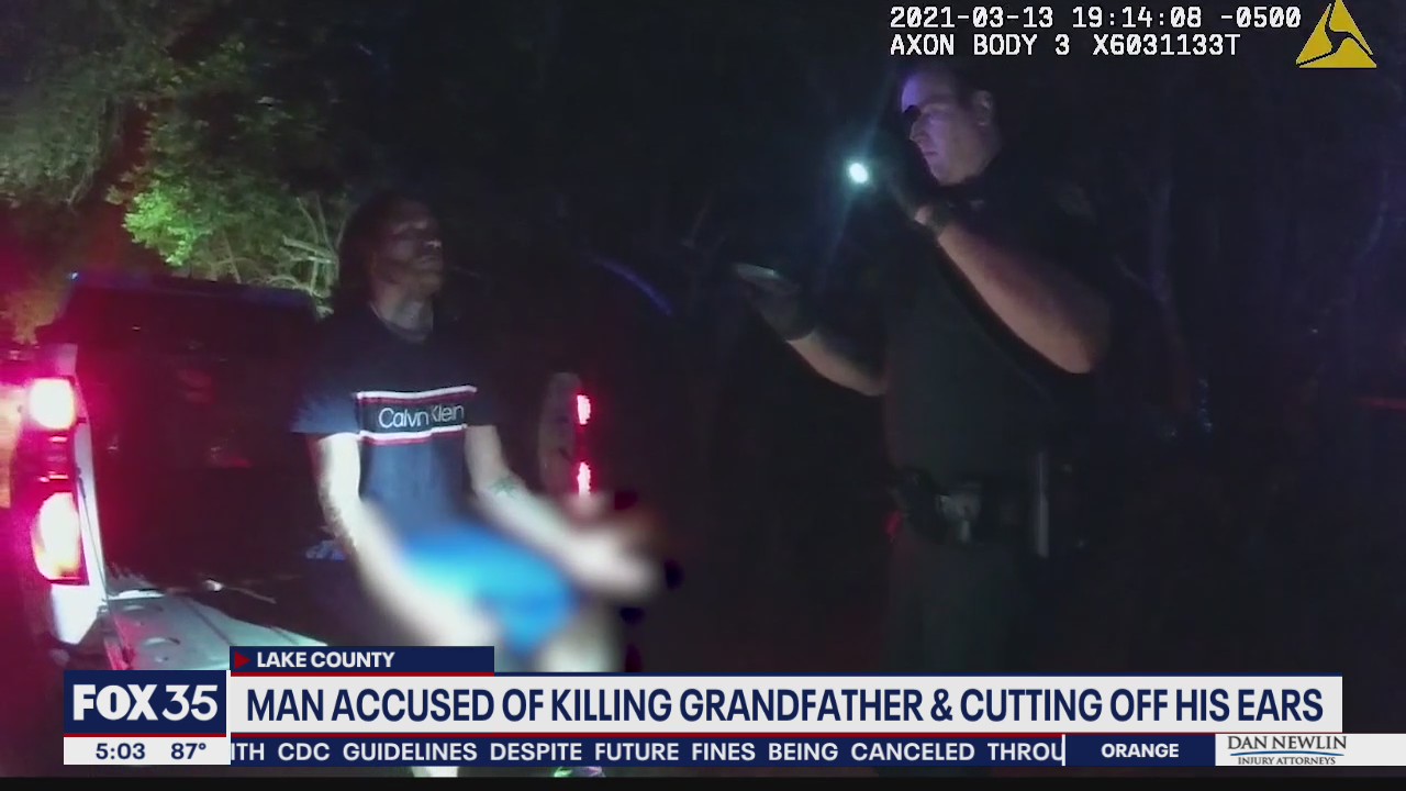 Deputies: Video shows suspect casually pull grandfather's ears out of pockets