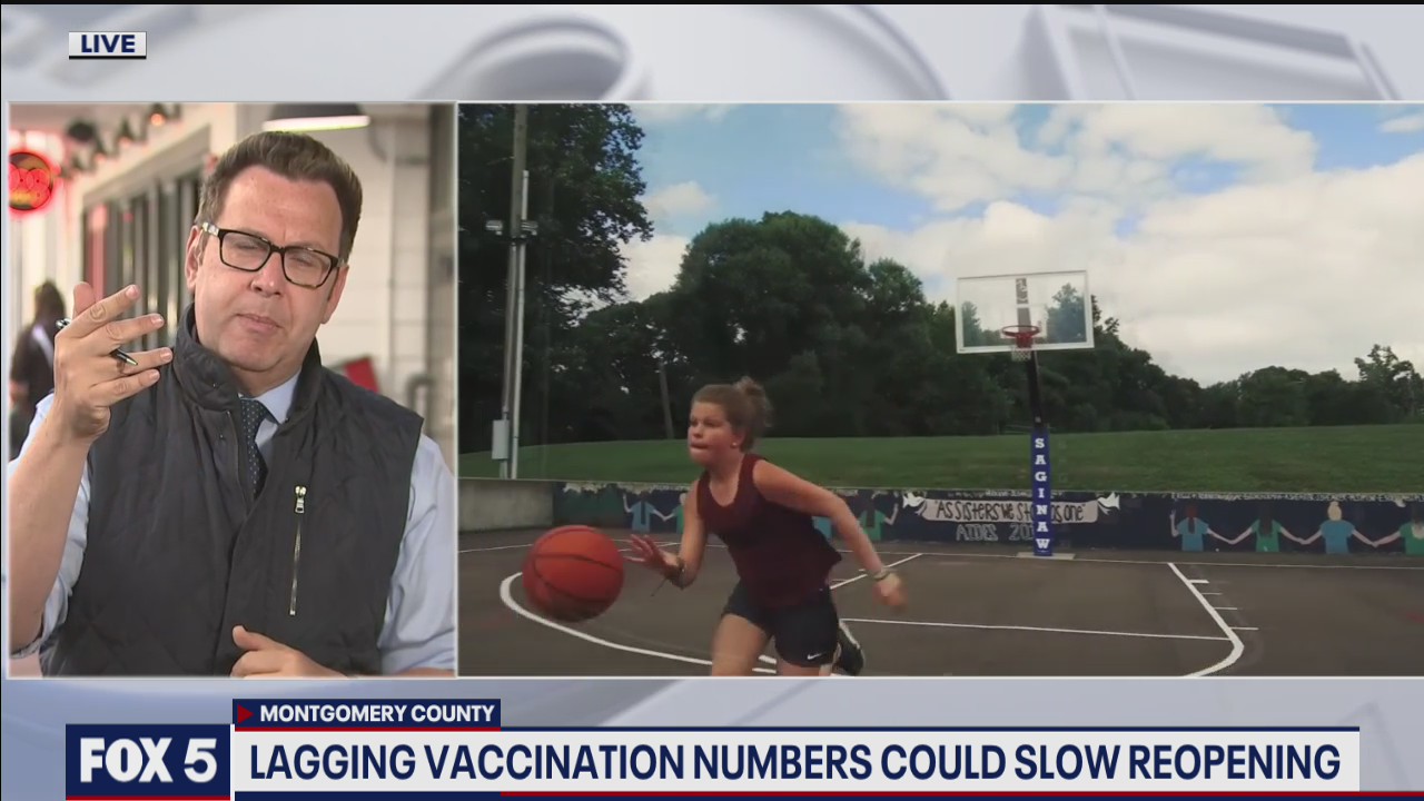 Lagging vaccination numbers could slow reopening