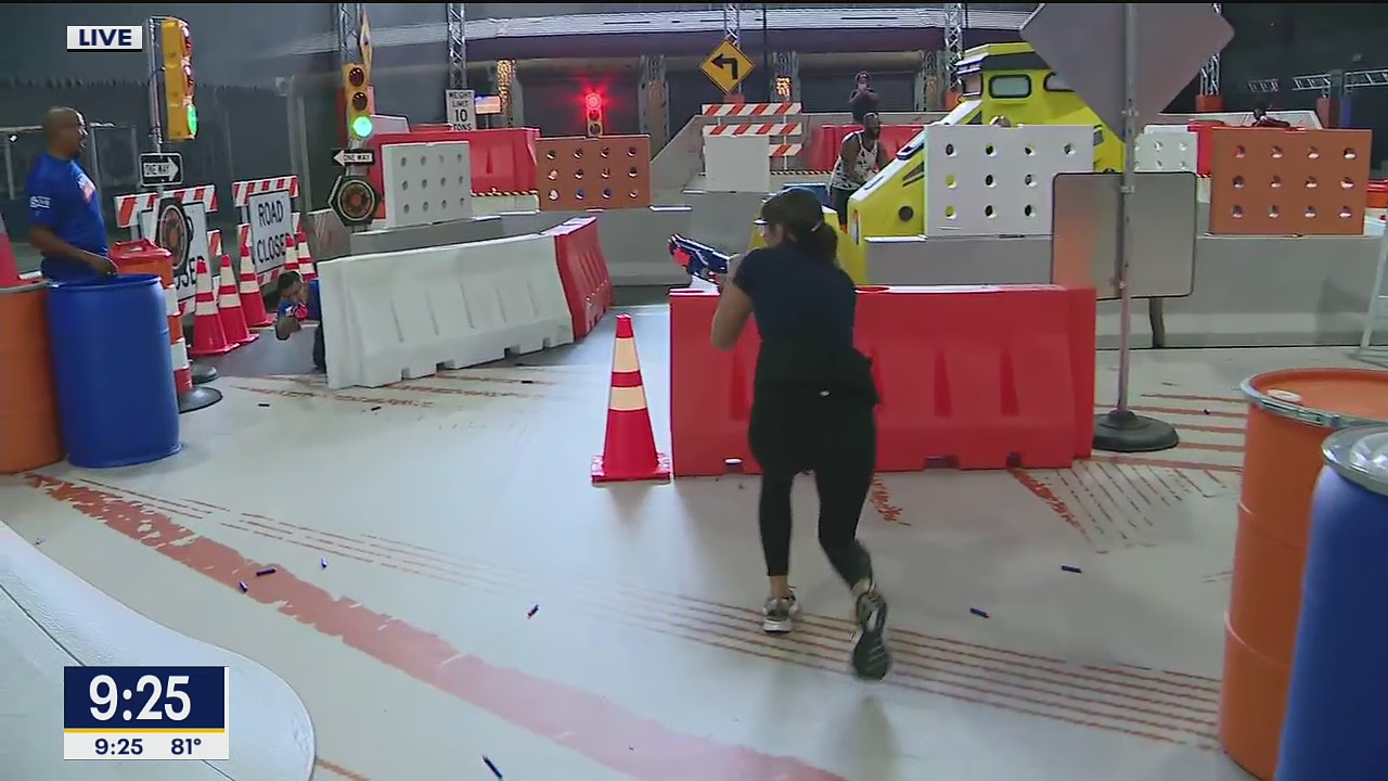 Family-friendly Nerf Challenge attraction opens in Fair Park