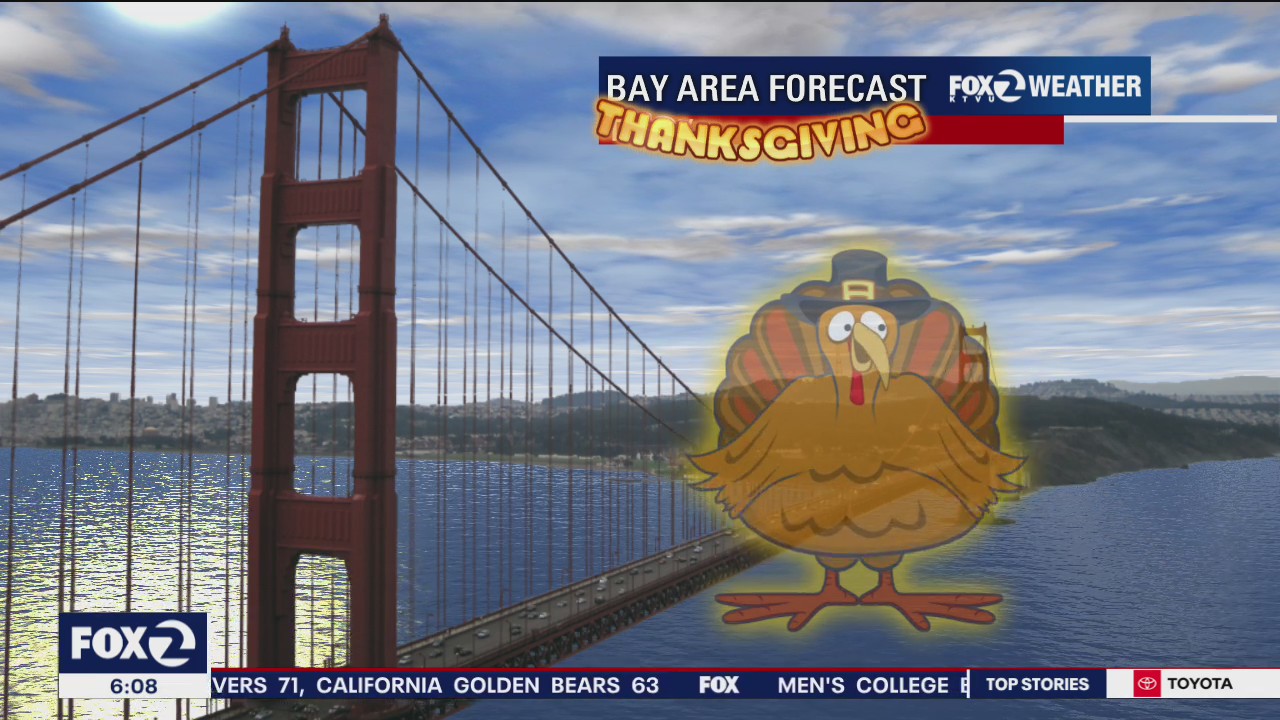 Sunny and breezy on Thanksgiving