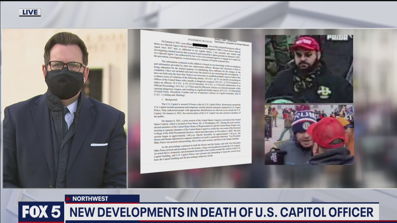 New developments in death of US Capitol officer