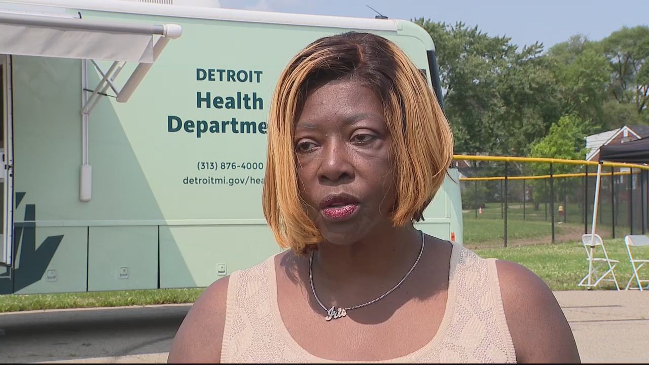 Mobile vaccination clinics make summer stops at schools on both sides of Detroit