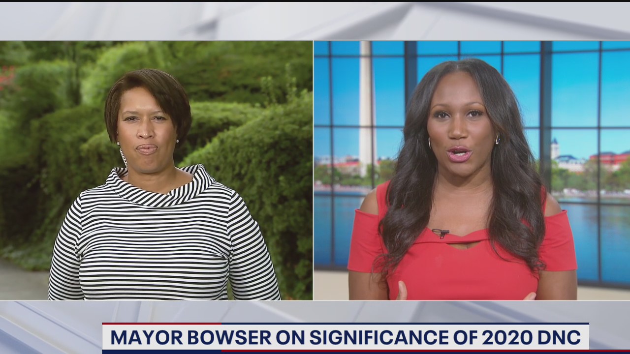 DC Mayor Bowser discusses her role at the DNC